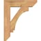 Ekena Millwork Imperial Slat Smooth Bracket w/ Offset Brace, Western Red Cedar, 5 1/2"W x 18"D x 22"H BKT0604X18X22IMP06SWR - alternate 2